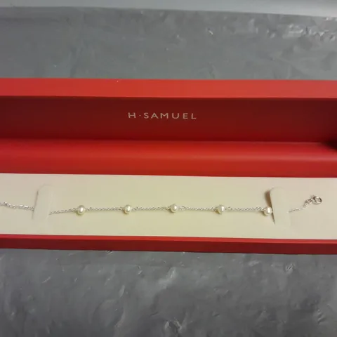 BOXED H.SAMUEL 5 BEAD BRACELET