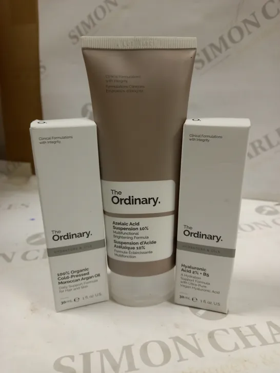 THE ORDINARY SKINCARE TRIO 