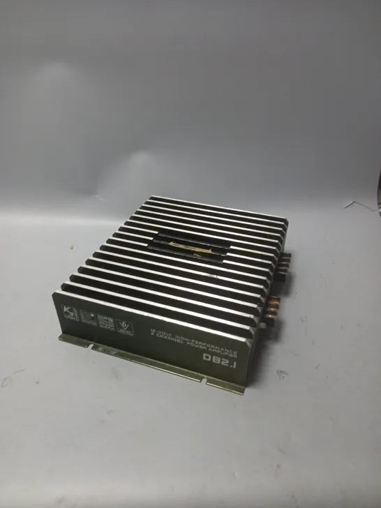 UNBOXED DB2.1 12-VOLT HIGH-PERFORMANCE 2 CHANNEL POWER AMPLIFIER 