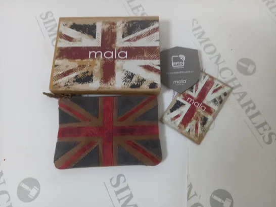 BOXED MALA UNION JACK THEMED RFID PROTECTIVE WALLET