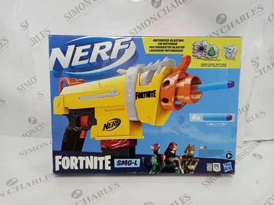 BOXED NERF FORTNITE SMG-L 