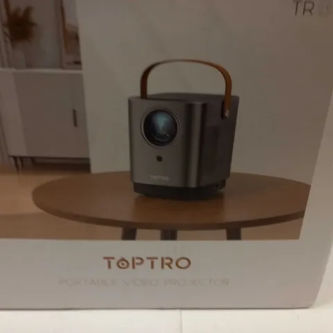 BOXED TOPTRO PORTABLE VIDEO PROJECTOR