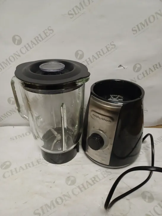 MORPHY RICHARDS TOTAL CONTROL GLASS TABLE BLENDER