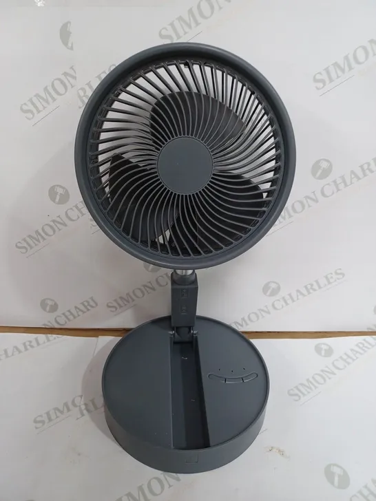 BOXED MY FOLDAWAY FLOOR & TABLE FAN - GREY