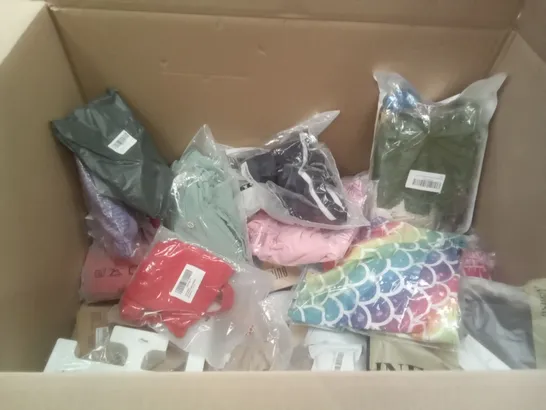 PALLET OF ASSORTED ITEMS INCLUDING PHONE CASES, THERMAL LEGGINGS, PINK BABY SHOWER PACK, PULSE OXIMETER