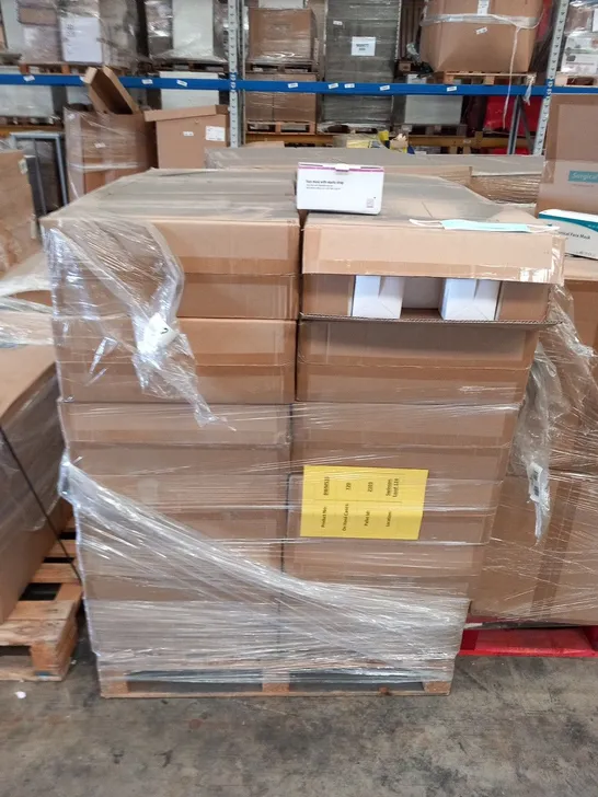 PALLET OF APPROXIMATELY 36000 FACE MASKS WITH ELASTIC STRAP