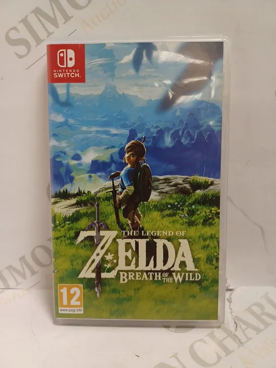 NINTENDO SWITCH THE LEGEND OF ZELDA BREATH OF THE WILD GAME