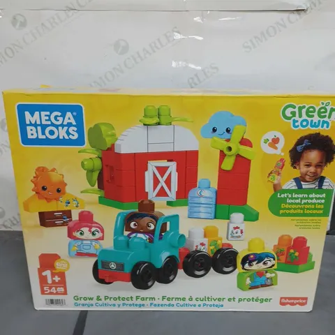 BOXED AND SEALED MEGA BLOKS GREEN TOWN PLAY SET