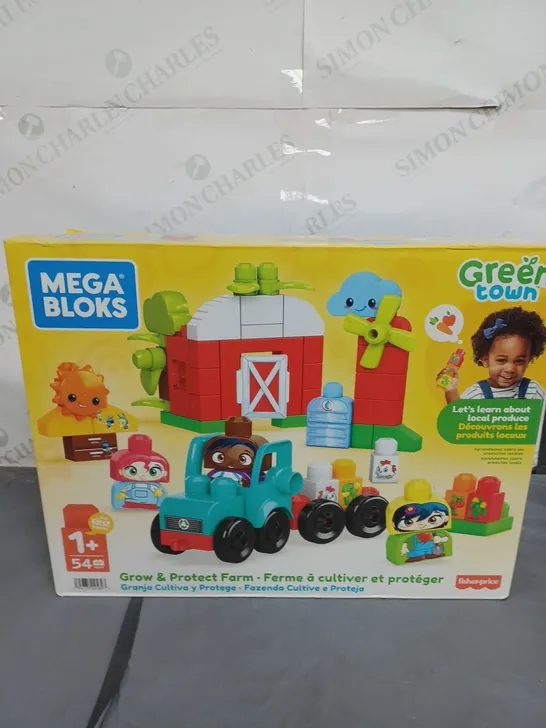 BOXED AND SEALED MEGA BLOKS GREEN TOWN PLAY SET