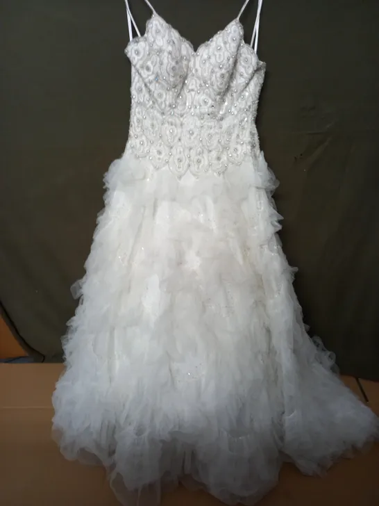 HOLLYWOOD DREAMS EMBELLISHED BRIDAL GOWN - 12