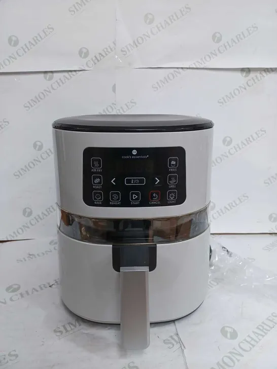 OUTLET COOK'S ESSENTIALS 4.0L AIR FRYER WITH DIGITAL VIEWING SCREEN