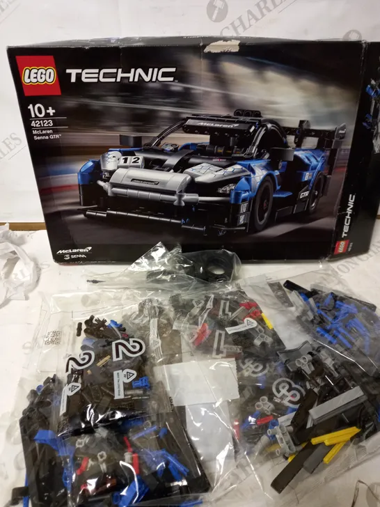 LEGO TECHNIC MCLAREN SENNA GTR TOY CAR 42123 RRP £44.99