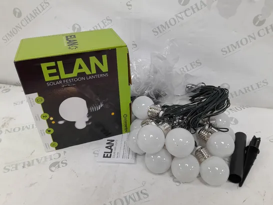 BOXED ELAN SOLAR FESTOON LANTERNS