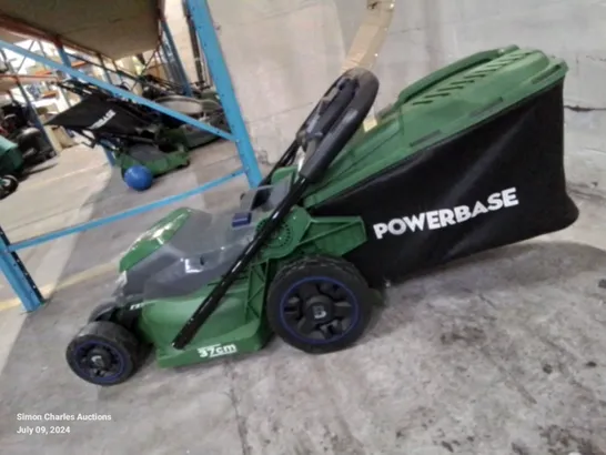 POWERBASE 34CM 40V CORDLESS ROTARY LAWN MOWER