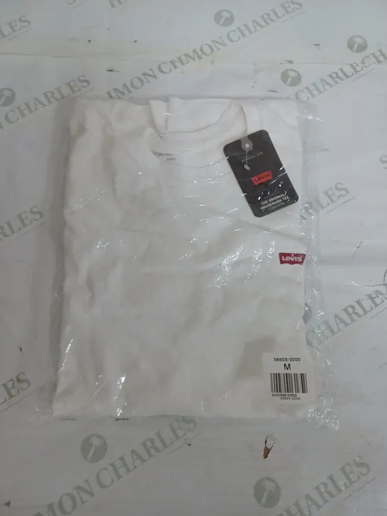 SEALED LEVI WHITE T-SHIRT - MEDIUM