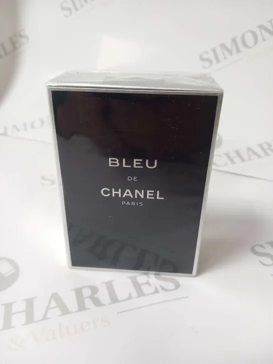 BOXED AND SEALED BLUE DE CHANEL PARIS POUR HOMME EAU DE TOILETTE 50 ML 