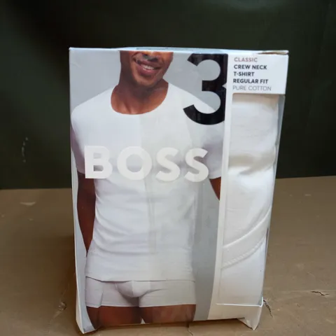 HUGO BOSS PACK OF 3 CREW NECK TSHIRTS - REGULAR FIT XXL