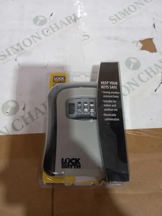 LOCKSMYTH COMBINATION KEY SAFE GREY VISIPAK