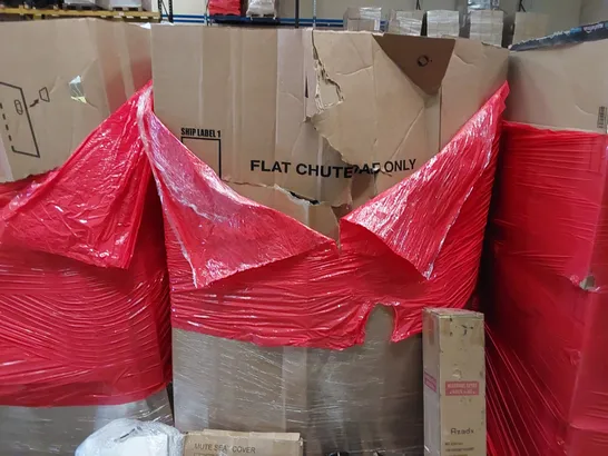 PALLET OF ASSORTED ITEMS INCLUDING: DECORATIVE LIGHTS, PET MAT, CHAIR MAT, DEHUMIDIFIER, ARTIFICIAL PLANTS, TOILET SEAT COVER