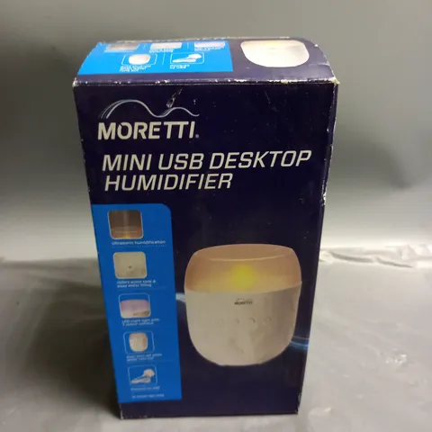 10 X BOXED MORETTI MINI USB HUMIDIFIERS 