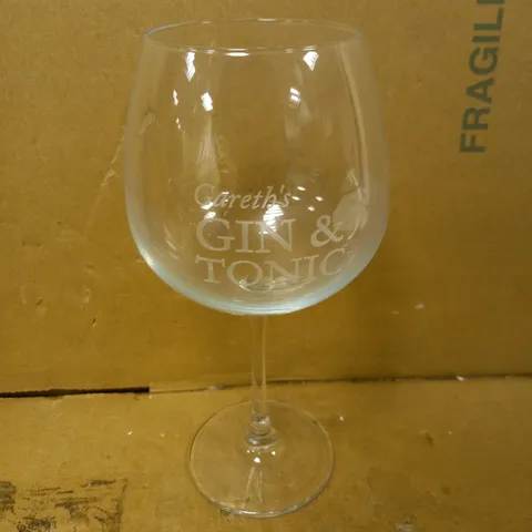 LARGE PERSONALISED GIN & TONIC GLASS