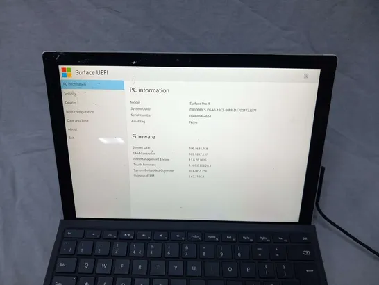 MICROSOFT SURFACE PRO 4 128GB