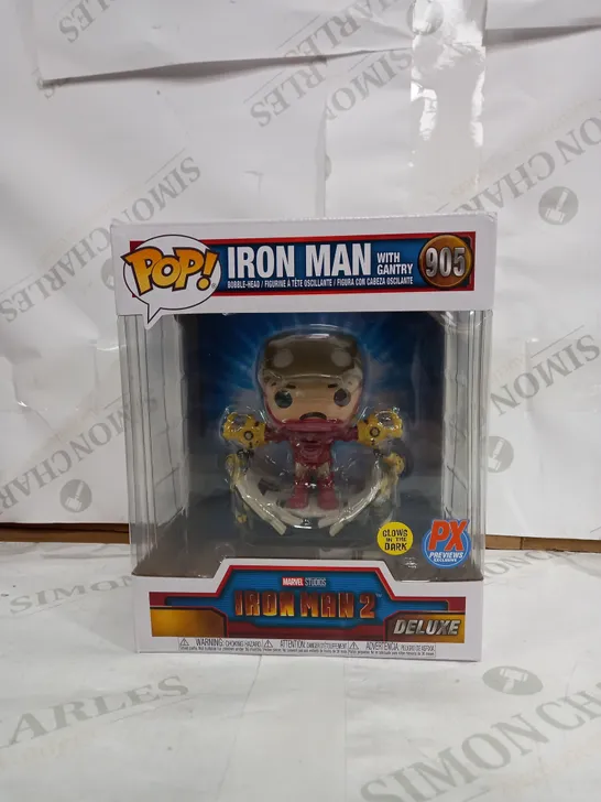 POP! DELUXE IRON MAN BOBBLE HEAD 905