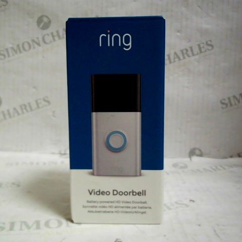 RING VIDEO DOORBELL