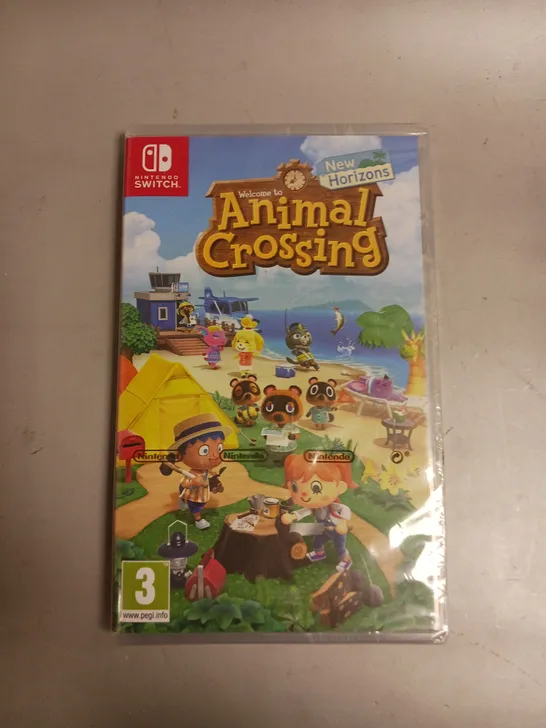 SEALED ANIMAL CROSSING NEW HORIZONS FOR NINTENDO SWITCH 