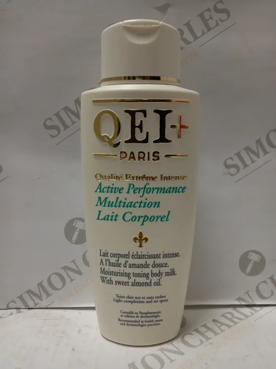 QEI+ ACTIVE PERFORMANCE MULTI ACTION MOISTURISING TONING BODY MILK 500ML