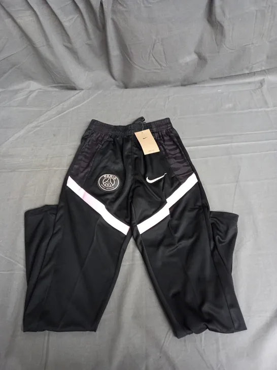 NIKE MENS FOOTBALL TRACK PANTS IN BLACK SIZE S