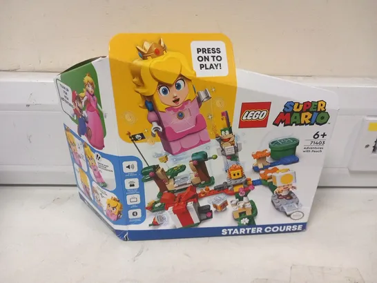 BOXED LEGO SUPER MARIO 71403 ADVENTURES WITH PEACH STARTER COURSE