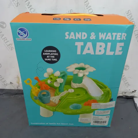 BOXED YIXIONG TOYS SAND & WATER TABLE