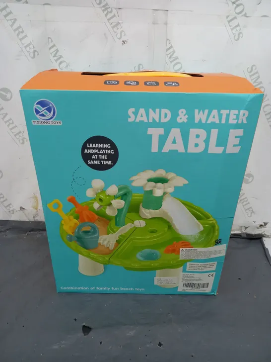 BOXED YIXIONG TOYS SAND & WATER TABLE