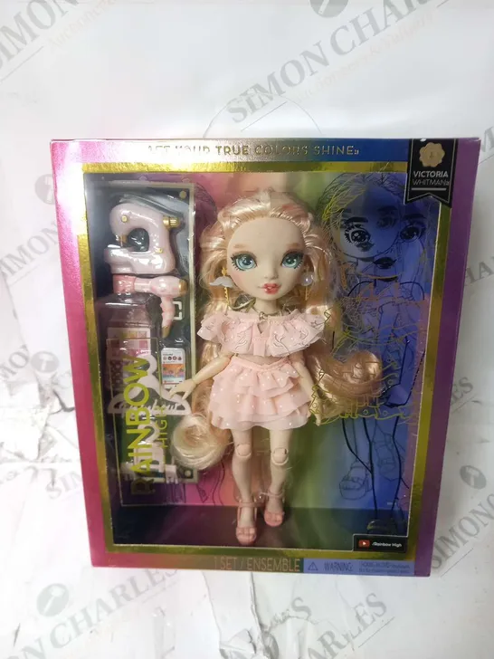 BRAND NEW BOXED VICTORIA WHITMAN RAINBOW HIGH DOLL