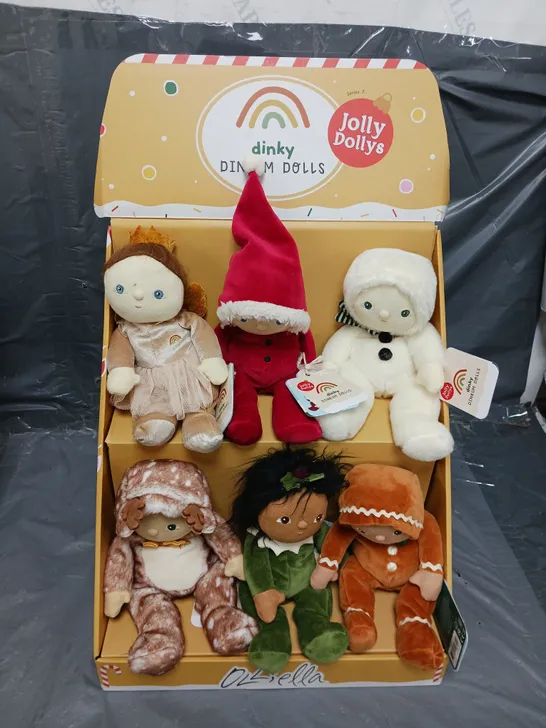 BOXED DINKY DINKUMS  JOLLY DOLLIES SERIES 7 SET