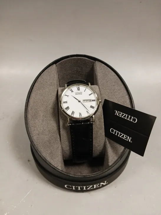 CITIZEN BM8240-11B WHITE DIAL MENS WATCH