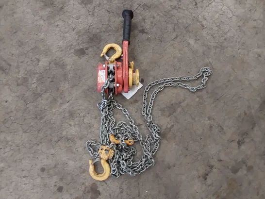 L5 PULL LIFT 800KG LEVER HOIST WITH 5M CHAIN