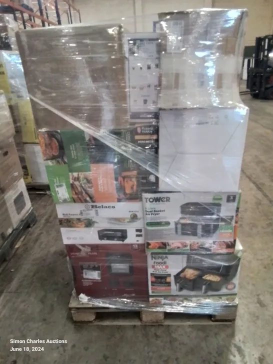 PALLET OF APPROXIMATELY 36 UNPROCESSED RAW RETURN HOUSEHOLD AND ELECTRICAL GOODS TO INCLUDE;