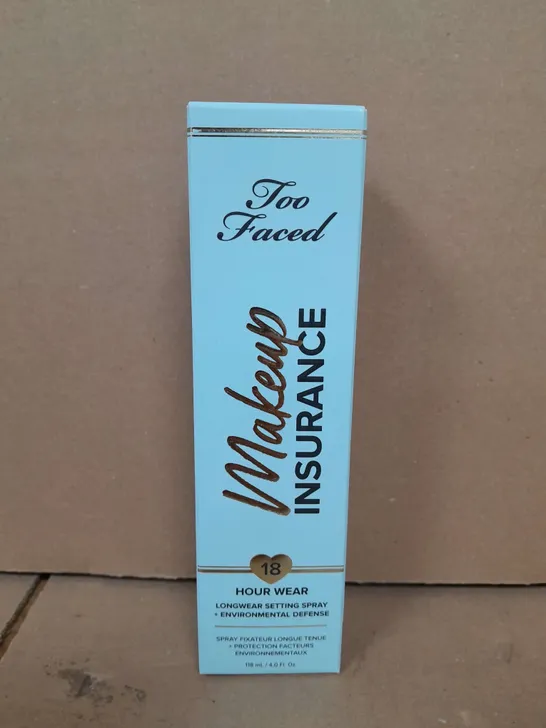 TOO FACED MAKEUP INSURANCE SETTING SPRAY 118ML