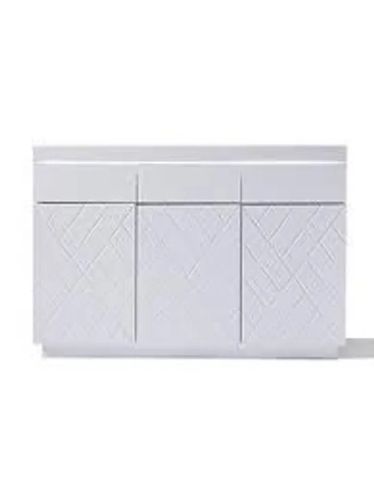 KARA WHITE SIDEBOARD (1 BOX)