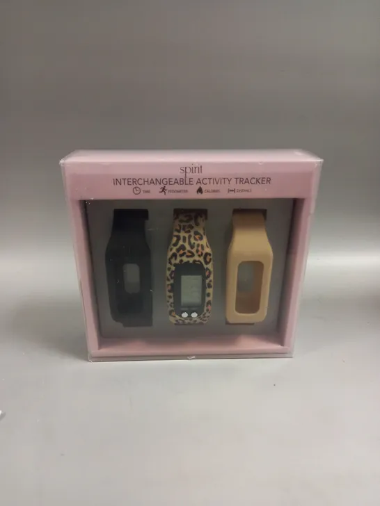 BOXED SPIRIT INTERCHANGEABLE ACTIVITY TRACKER 