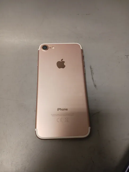 APPLE IPHONE 7 IN ROSE GOLD