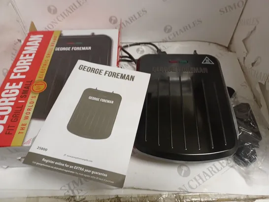 GEORGE FOREMAN FIT GRILL SMALL