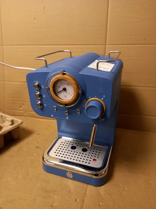 SWAN ESPRESSO COFFEE MAKER - SPRUCE BLUE