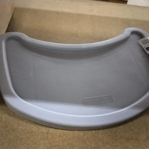 2X BOXED GREY PP HIGH CHAIR TRAY