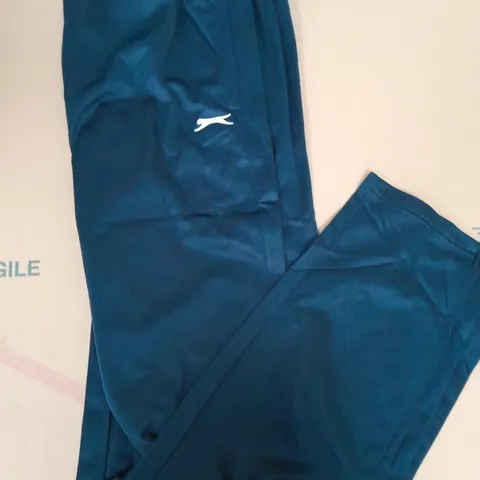 SLAZENGER POLY PANTS NAVY BLUE - SIZE X LARGE