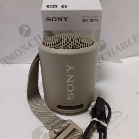 SONY WIRELESS SPEAKER SRS-XB13