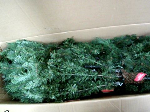 WE R CHRISTMAS PRE LIT VICTORIAN PINE 6FT XMAS TREE
