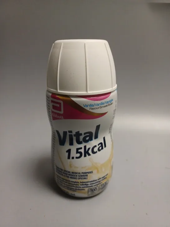 APPROXIMATELY 20 SEALED ABBOTT VITAL 1.5 KCAL READY TO DRINK VANILLA - 15 X 200ML